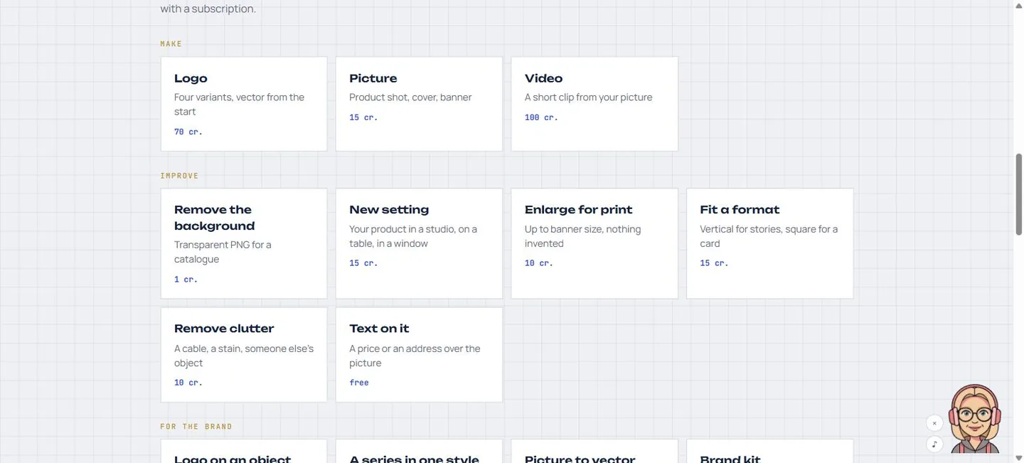 Brifora tools — Create, Refine, For the brand