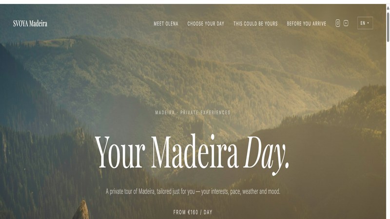 svoyamadeira.com screenshot